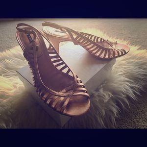 Schultz copper pink sandals